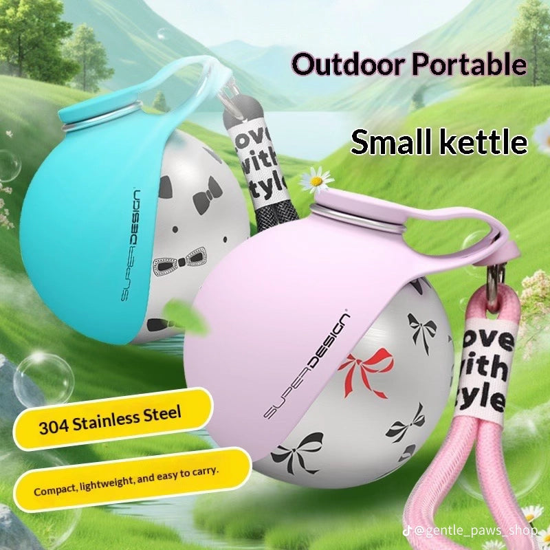 Pets water bottles stainless steel