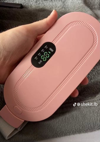 Heating pad for period cramps