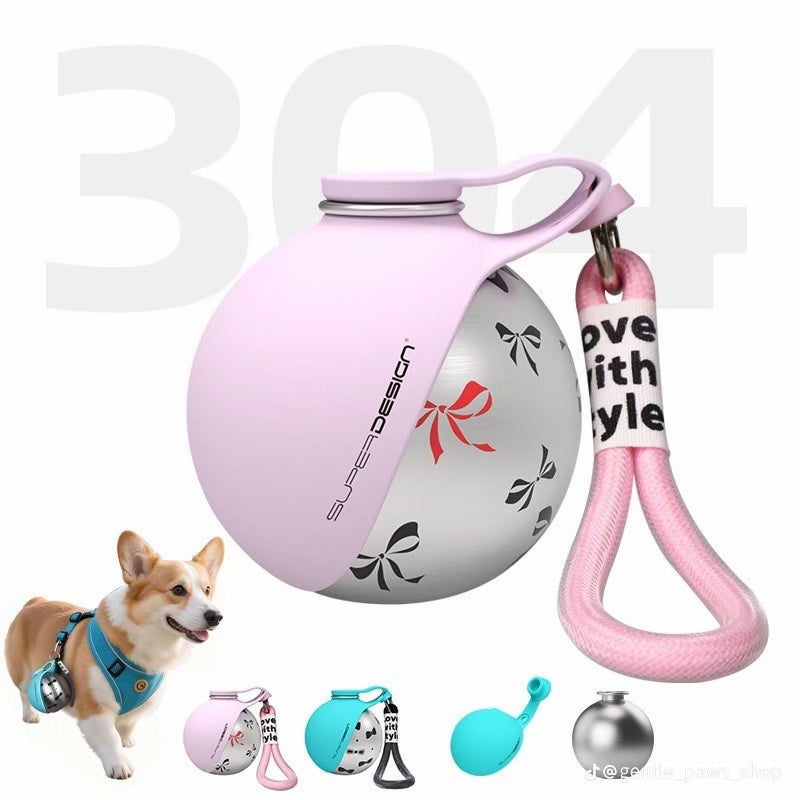 Pets water bottles stainless steel